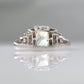 Art Deco Platinum 1.75 Carat Diamond Solitaire Ring - Friar House