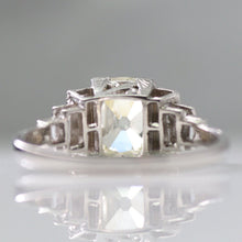 Art Deco Platinum 1.75 Carat Diamond Solitaire Ring - Friar House