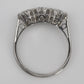 Art Deco Platinum 1.9 Carat Diamond Three Stone Ring - Friar House