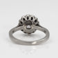 Art Deco Platinum 1 carat Diamond Cluster Ring - Friar House