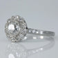 Art Deco Platinum 1 carat Diamond Cluster Ring - Friar House