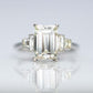 Art Deco Platinum 2.60 carat Diamond Solitaire Ring - Friar House