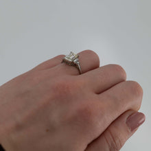 Art Deco Platinum 2.60 carat Diamond Solitaire Ring - Friar House