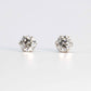 Art Deco Platinum 2.40 carat Diamond Stud Earrings - Friar House