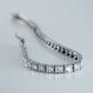 Art Deco Platinum 4 carat Diamond Line Bracelet - Friar House