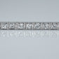 Art Deco Platinum 4 carat Diamond Line Bracelet - Friar House