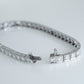 Art Deco Platinum 4 carat Diamond Line Bracelet - Friar House