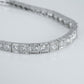 Art Deco Platinum 6.50 Carat Diamond Graduated Line Bracelet - Friar House