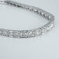 Art Deco Platinum 7.2 Carat Diamond Line Bracelet - Friar House