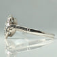 Art Deco Platinum Diamond Daisy Cluster Ring - Friar House