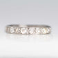 Art Deco Platinum Diamond Eternity Ring Size M 1/2 - Friar House