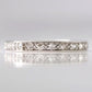 Art Deco Platinum Diamond Eternity Ring Size N - Friar House