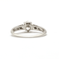 Art Deco Platinum Diamond Solitaire Engagement Ring - Friar House