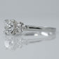 Art Deco Platinum Diamond Solitaire Ring - Friar House Antique Jewellery