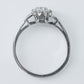 Art Deco Platinum Diamond Solitaire Ring - Friar House