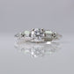 Art Deco Platinum Diamond Solitaire Ring - Friar House