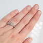 Art Deco Platinum Diamond Square Set Solitaire Ring - Friar House