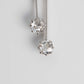 Art Deco Platinum Double Diamond Pendant with Platinum Chain - Friar House