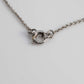 Art Deco Platinum Double Diamond Pendant with Platinum Chain - Friar House