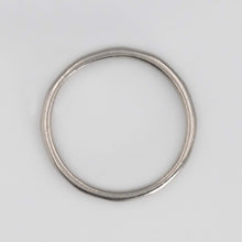 Art Deco Platinum Faceted Wedding Band - Friar House