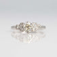 Art Deco Platinum Fancy Pale Yellow Diamond Solitaire Ring - Friar House