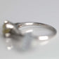 Art Deco Platinum Fancy Yellow 1.20 Carat Diamond Solitaire Ring - Friar House