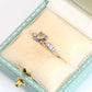 Art Deco Platinum Fancy Yellow/Orange Diamond Solitaire Ring - Friar House