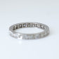 Art Deco Platinum Full Set Diamond Eternity Ring Size L 1/2 - Friar House