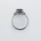 Art Deco Platinum Sapphire and Diamond Ring - Friar House