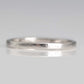 Art Deco Platinum Wedding Band - Friar House