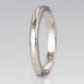 Art Deco Platinum Wedding Band - Friar House