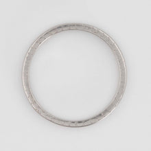 Art Deco Platinum Wedding Band - Friar House