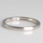 Art Deco Platinum Wedding Band - Friar House