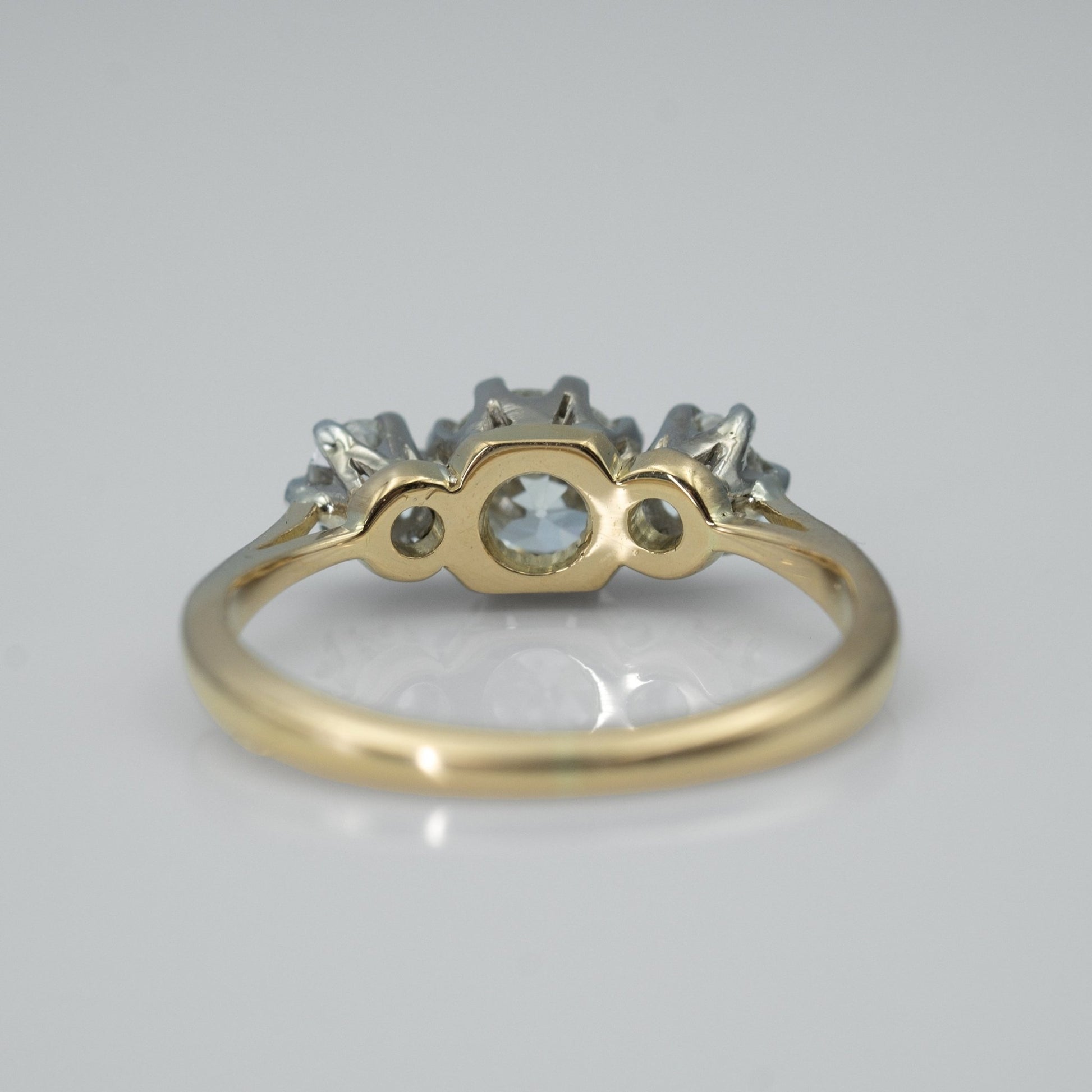 Art Deco Three Stone Diamond Ring - Friar House