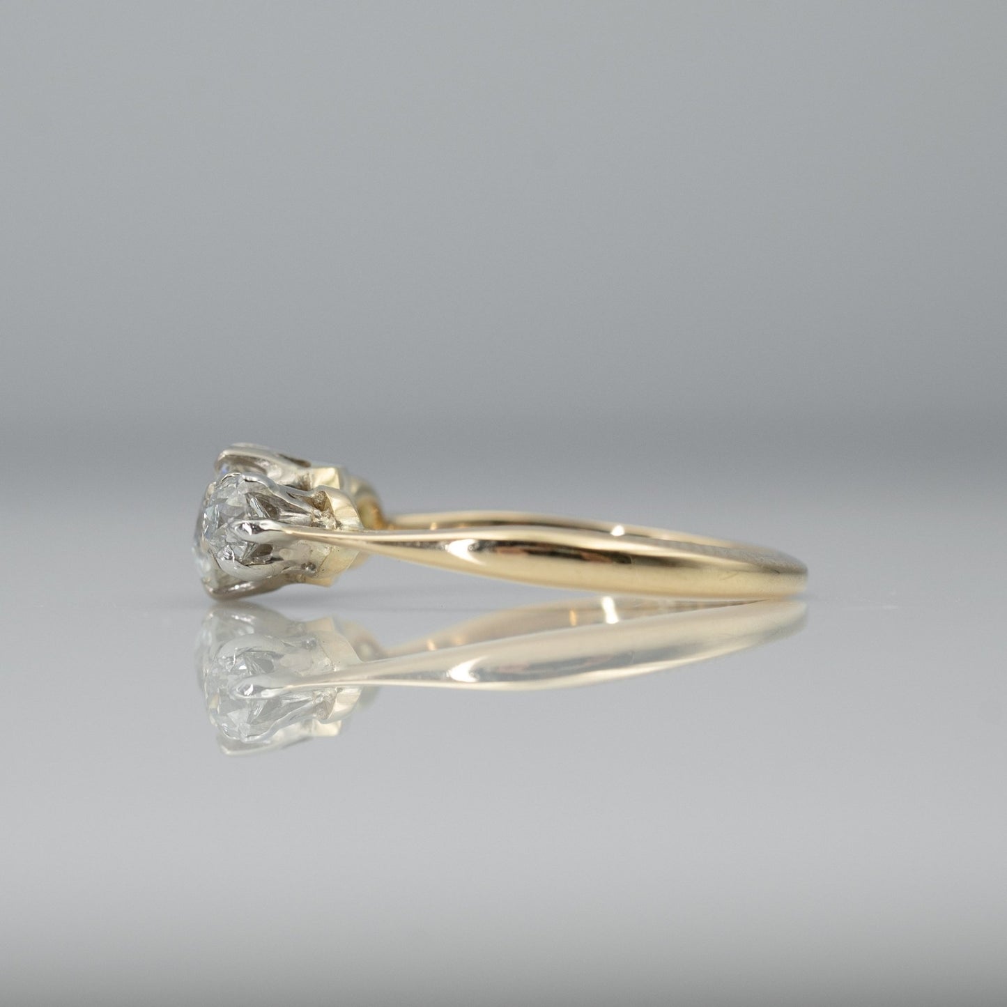 Art Deco Three Stone Diamond Ring - Friar House