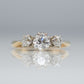 Art Deco Three Stone Diamond Ring - Friar House