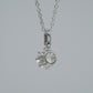 Contemporary 18ct White Gold Diamond Pendant - Friar House