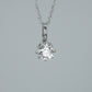 Contemporary 18ct White Gold Diamond Pendant - Friar House