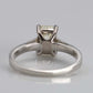 Contemporary Platinum 1.15 carat Diamond Solitaire Ring - Friar House