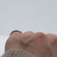 Contemporary Platinum Diamond Eternity Ring Size H 1/2 - Friar House