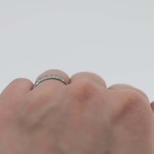 Contemporary Platinum Wedding Band Hallmarked London 1976 - Friar House
