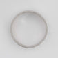 Contemporary Platinum Wedding Band Hallmarked London 1976 - Friar House