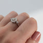 Elegant Art Deco 1.15 carat Diamond Daisy Cluster Ring - Friar House