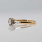 Elegant Art Deco Diamond Three Stone Ring - Friar House