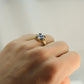 Victorian 18ct Yellow Gold Sapphire and Diamond Cluster Ring - Friar House