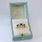 Victorian 18ct Yellow Gold Sapphire and Diamond Five Stone Ring - Friar House