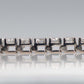 Vintage 14ct White Gold 7 Carat Diamond Line Bracelet - Friar House