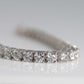 Vintage 14ct White Gold 7 Carat Diamond Line Bracelet - Friar House