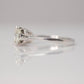 Vintage 18ct White Gold 1.80 Carat Diamond Three Stone Ring - Friar House
