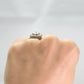 Vintage 18ct White Gold 2.20 Carat Diamond Cluster Ring - Friar House